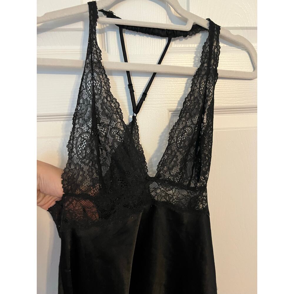Victoria’s Secret black slip dress size small - Picture 3 of 5